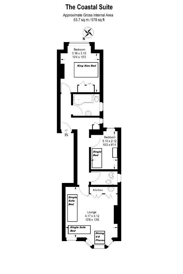 Stay Lytham Serviced Apartments Lytham St. Annes Eksteriør bilde