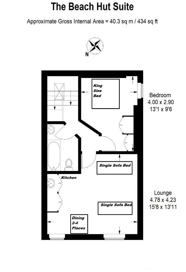 Stay Lytham Serviced Apartments Lytham St. Annes Eksteriør bilde